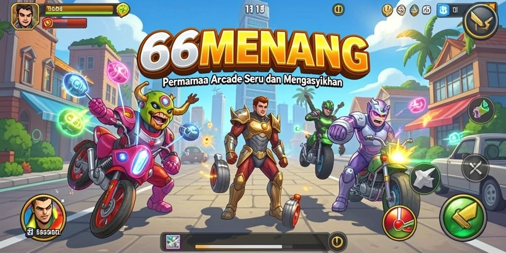 Tampilan gameplay seru dari 66MENANG yang mengasyikkan.