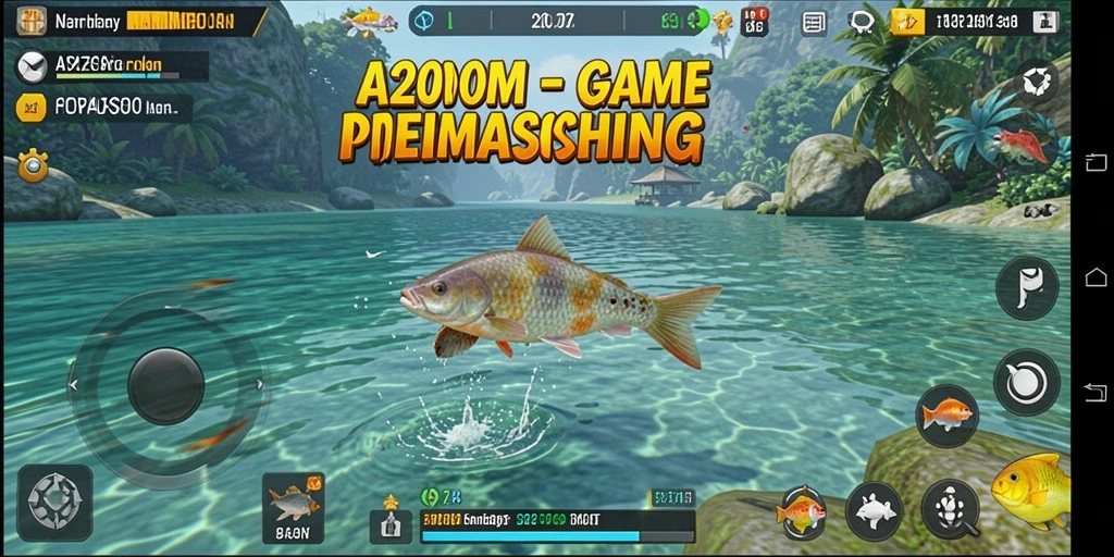 Tangkapan ikan yang menakjubkan dalam A200M.