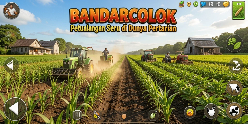 Tampilan menarik dari gameplay seru di BANDARCOLOK.