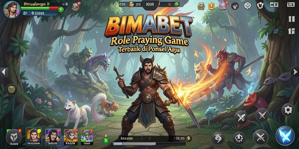 Tangkapan layar menunjukkan aksi seru dalam game ARPG.