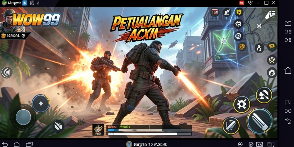Tampilan gameplay WOW99 yang mendebarkan dan menegangkan.