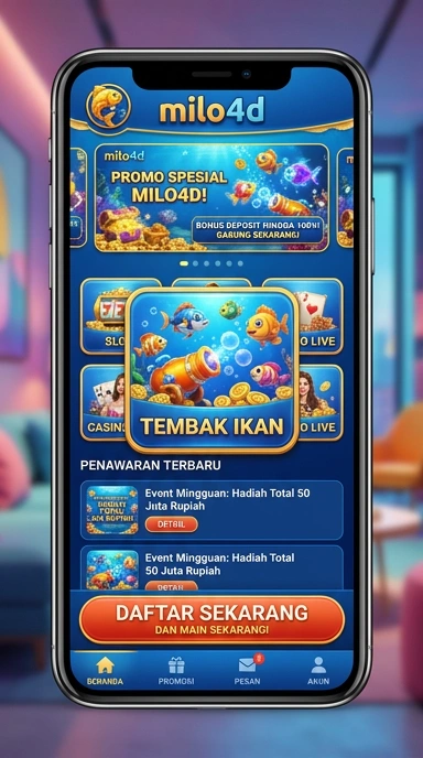 Pengguna dapat dengan mudah menelusuri aplikasi di milo4d.